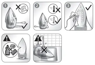 PHILIPS Azur 7000 series Steam Iron (9)