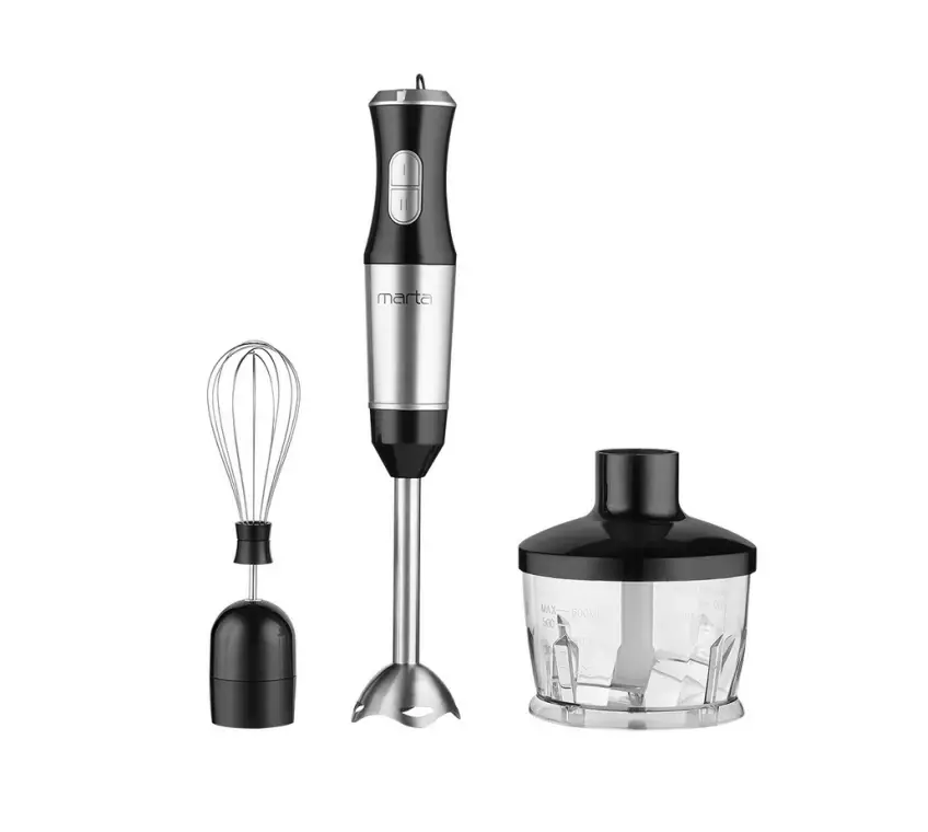 Marta Mt-1565 Food Processor With Hand Blender User Manual Marta Mt-1565 Food Processor With Hand Blender User Manual