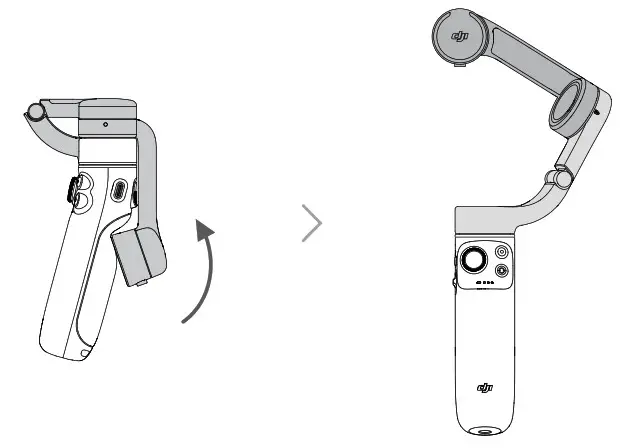 DJI OM 5 - Attaching the phone