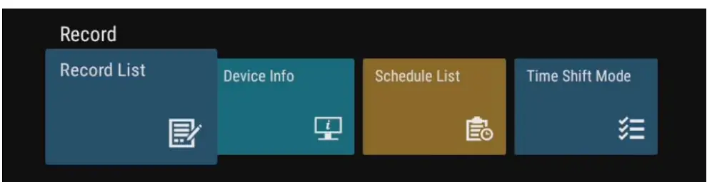 CHiQ U50G7P 50 Inch 4K UHD Android TV - record