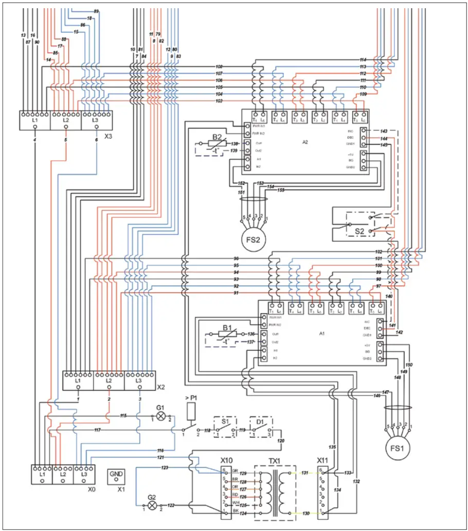 Stieble Eltron Electronically Controlled Water Heater - CE,CES,CERO 120, CE,CES,CERO 144 400 V & 480 V Delta wiring diagram (page 2)