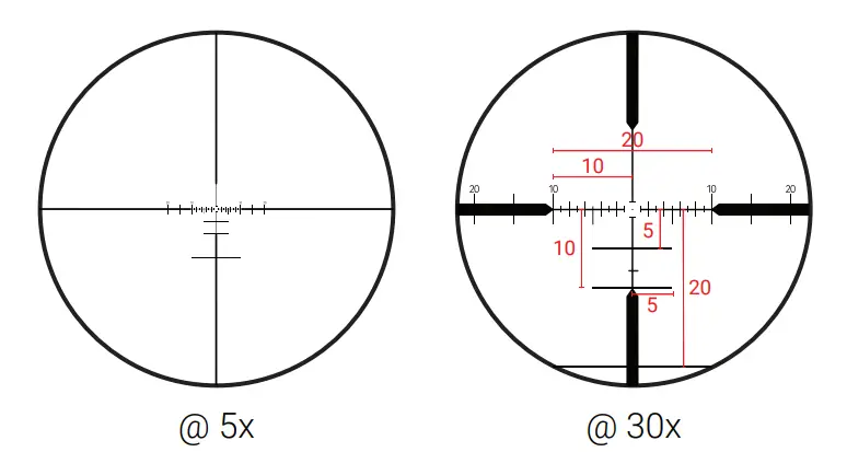 MAVEN RS SERIES Riflescope - RETICLE 5