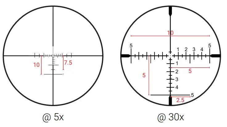 MAVEN RS SERIES Riflescope - RETICLE 7