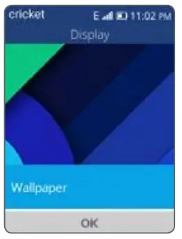 cricket Alcatel QuickFlip 4G LTE HD Voice Flip Phone -FIG 15