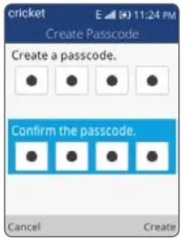 cricket Alcatel QuickFlip 4G LTE HD Voice Flip Phone -FIG 16