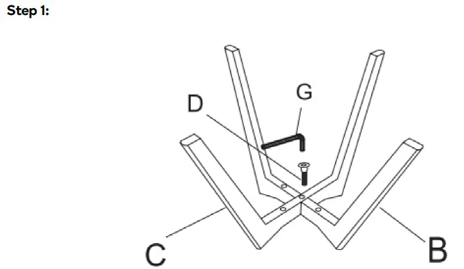 Kogan SHANGRI-LA Ester Dining Chairs assembly