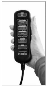 Homedics TA-VC275H Mobile Comfort Hot and Cold Travel Cushion with Vibration Massage Instruction Manual and Warranty Information