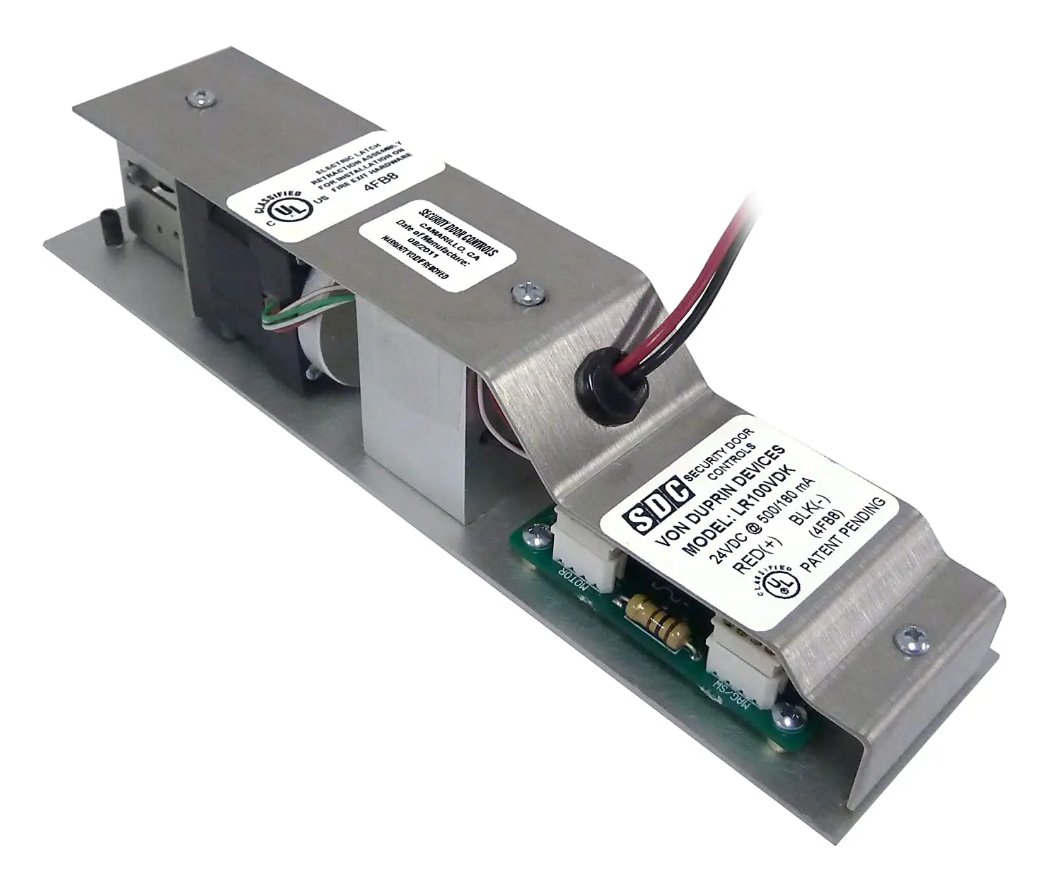 Sdc Falcon Electric Latch Retraction Kit Lr100fak Instruction Manual