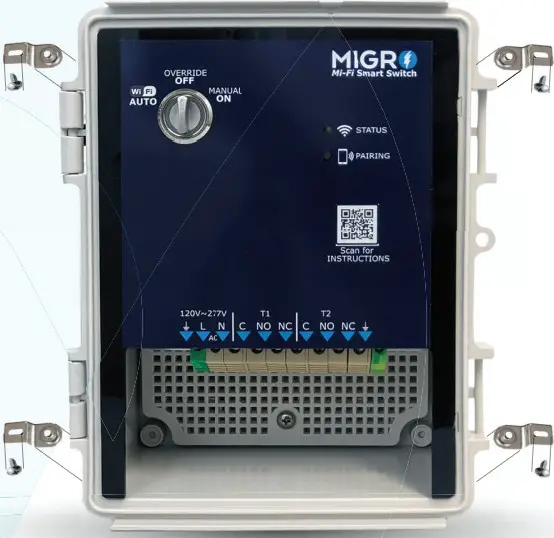 MIGRO M9124030 Mi-Fi Smart Switch - Mounting Hardware