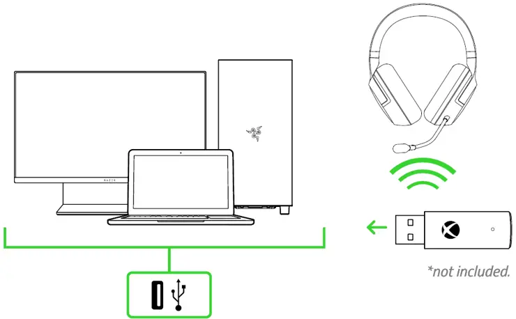 pair my Razer Kaira for Xbox