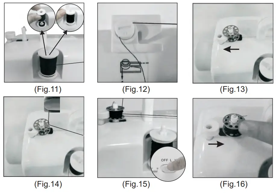 Kmart 43069910 Multifunction Sewing Machine - FIG 12