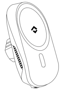 PITAKA MagEZ Car Mount Pro Wireless Charger-