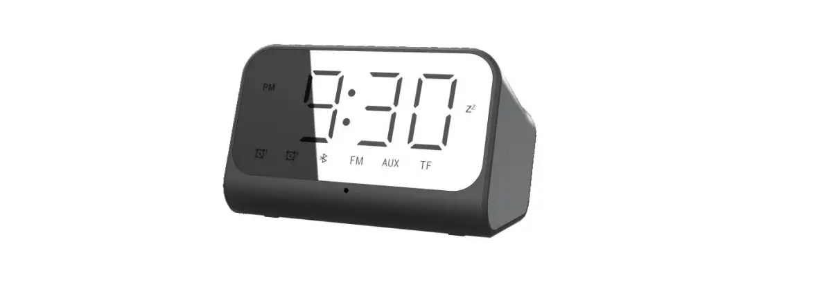 Wisoee Js2712a Digital Alarm Clock With Fm Radio Instruction Manual