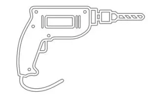 EZVIZ DB2-CHIME Smart Wi-Fi Doorbell with Chime - Drill
