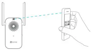 EZVIZ DB2-CHIME Smart Wi-Fi Doorbell with Chime - QR code