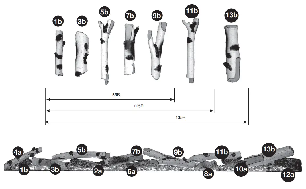 GAZCO eStudio LED Electric Fire Range with Thermostatic Remote Control -OPTIONAL