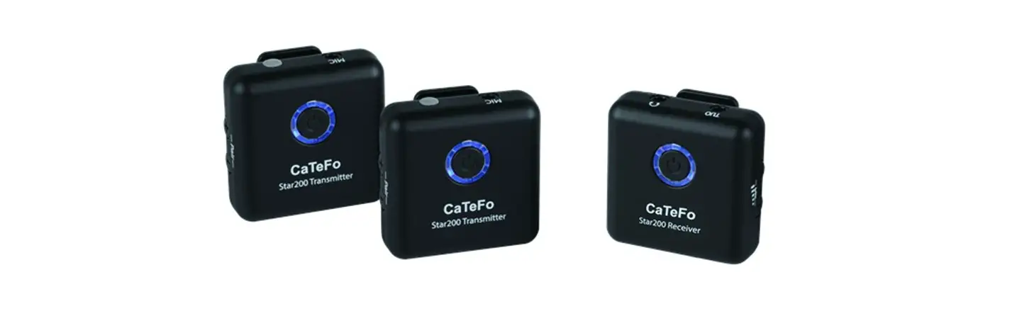 Catefo Star200 Dual-channel Digital Wireless Microphone Instruction Manual