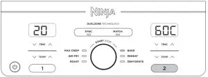 NINJA AF400EU Dual Zone Air Fryer - figure 13