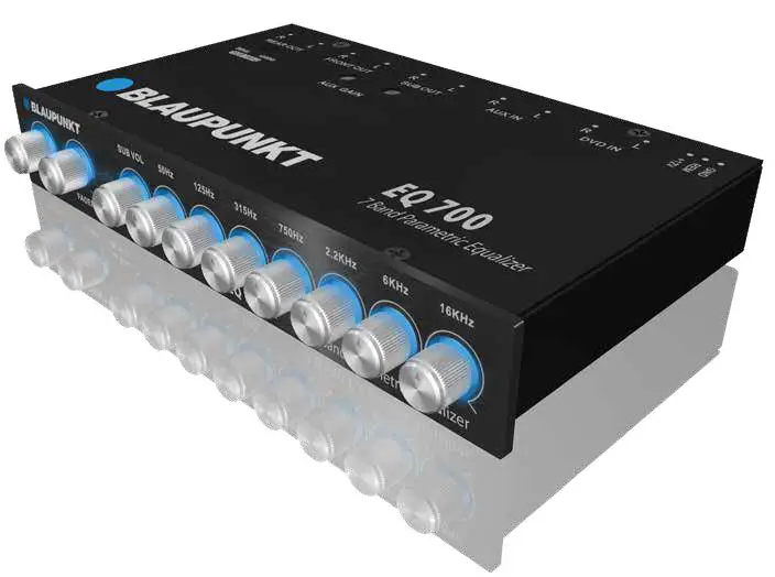 BLAUPUNKT EQ700 7-Band Parametric Equalizer PRODUCT