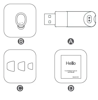 1Mii E301 Single Ear Bluetooth Earbuds fig 2