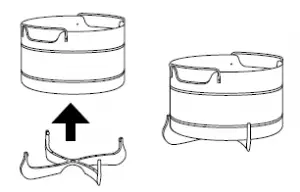 a drawing of a glass