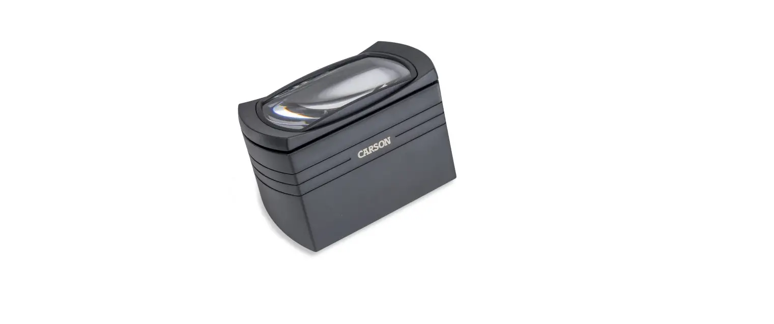 Carson Mt-55 Freestand 2.5x Led Lighted Magnifier Instruction Manual