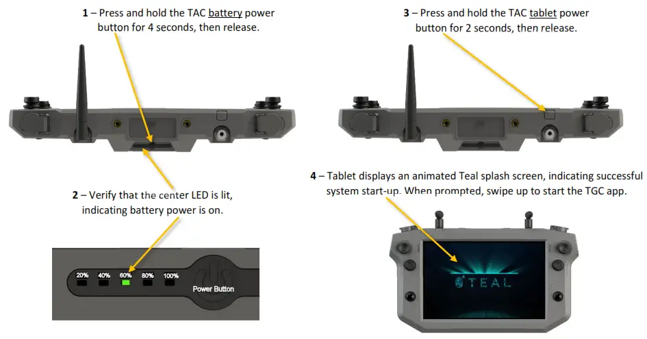 Golden Eagle Teal Air Control - Power 1