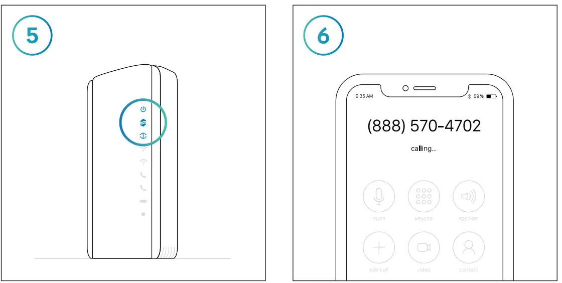 suddenlink TG1672 Touchstone Telephony Gateway - fig 3