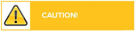 DynaQui WaterCop Automatic Water Shutoff Systems - caution