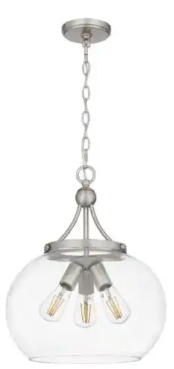DSI LIGHTING DSHD19561P 3 Light Pendant
