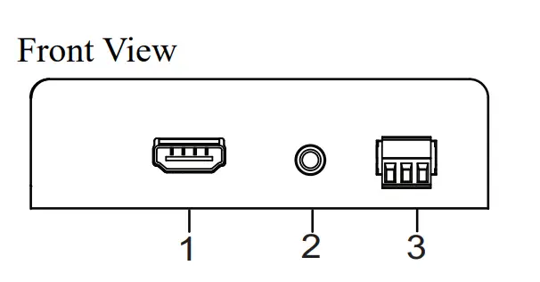 ATE- VE882-HDMI-Optical-Extender-fig2