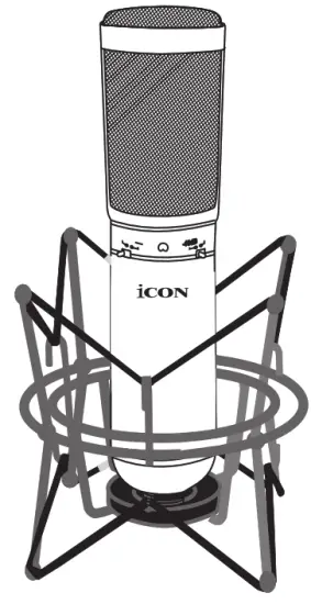 iCON Legend Series Studio Large Diaphragm Condenser Microphone