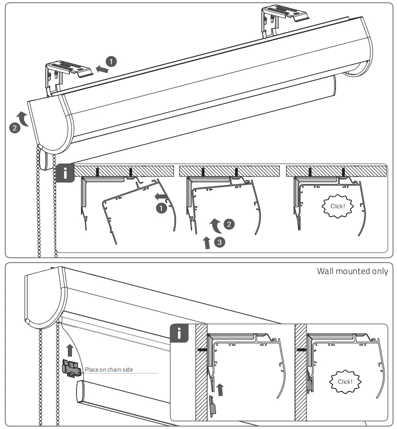 Select Blinds Cassette Traditional Light Filtering Dual Shade - Removal 6