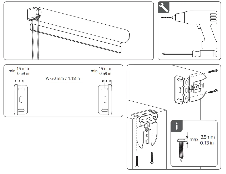 Select Blinds Cassette Traditional Light Filtering Dual Shade - fig 3