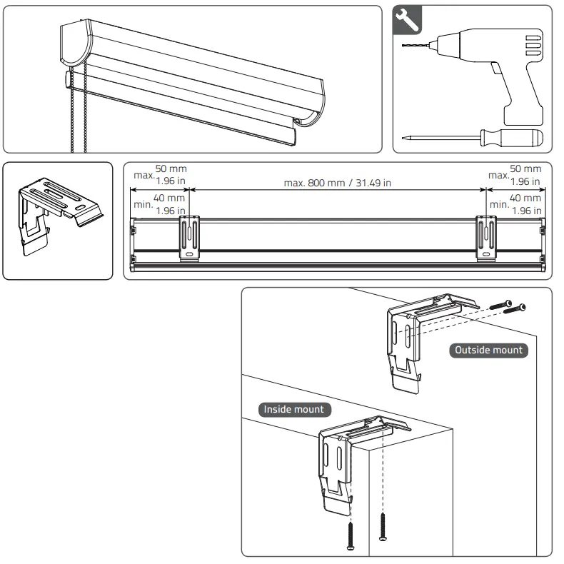 Select Blinds Cassette Traditional Light Filtering Dual Shade - fig 4