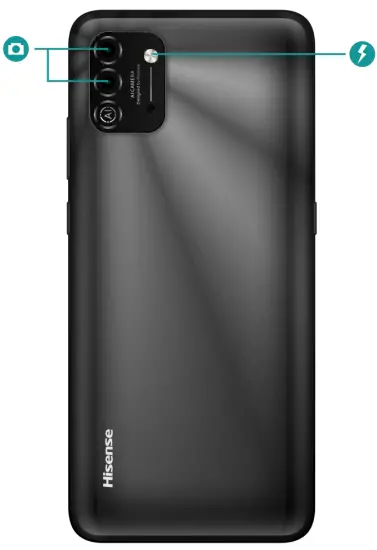 Hisense HLTE228E E50 Lite Smartphone - Main Image 2