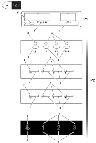 cata S 900 Decorative Extractor Hood - fig1