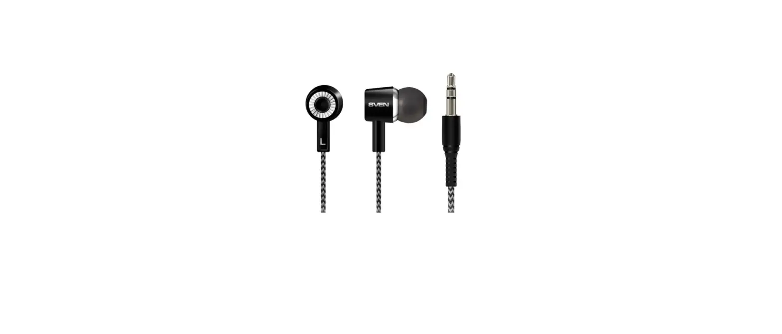 Sven E-109m Stereo In-ear Earbuds With Microphone User Guide
