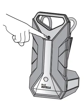 Shell ROTELLA SH924 Jump Starter Portable Power - Using the LED Light