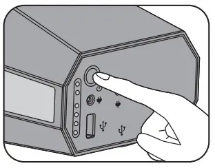 Shell ROTELLA SH924 Jump Starter Portable Power - the battery