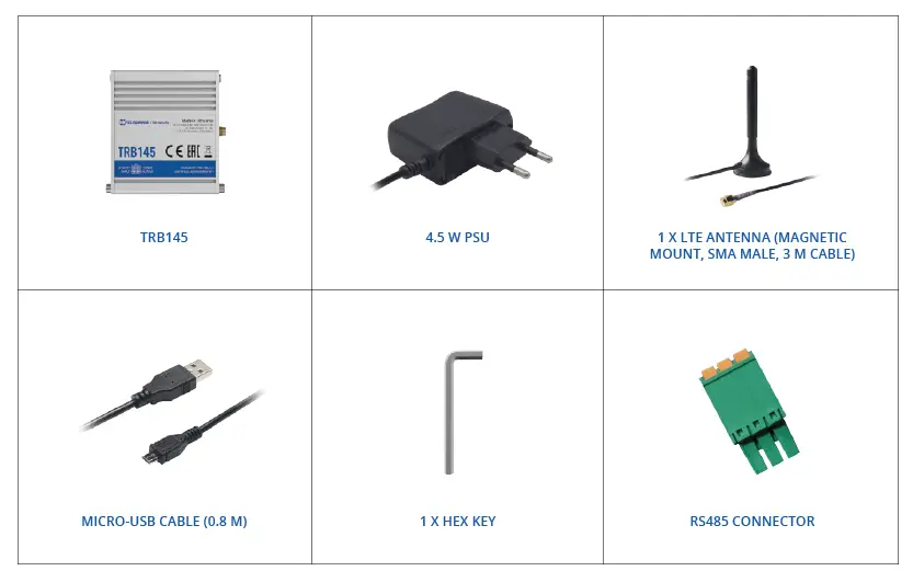 TELTONIKA -Networks TRB142 -Industrial Rugged -LTE RS232 -Gateway -fig 14