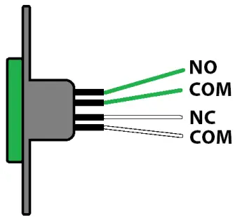 SystemQ ACC062 Zap Press To Exit Buttons - Connections