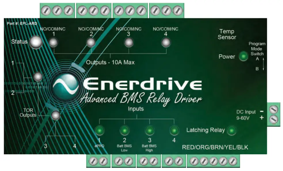 Enerdrive EPL BMS 12V CKPLUS Lithium Ion Battery System With ePro Plus Battery Monitor - fig 7