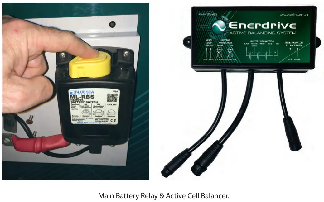 Enerdrive EPL BMS 12V CKPLUS Lithium Ion Battery System With ePro Plus Battery Monitor - fig