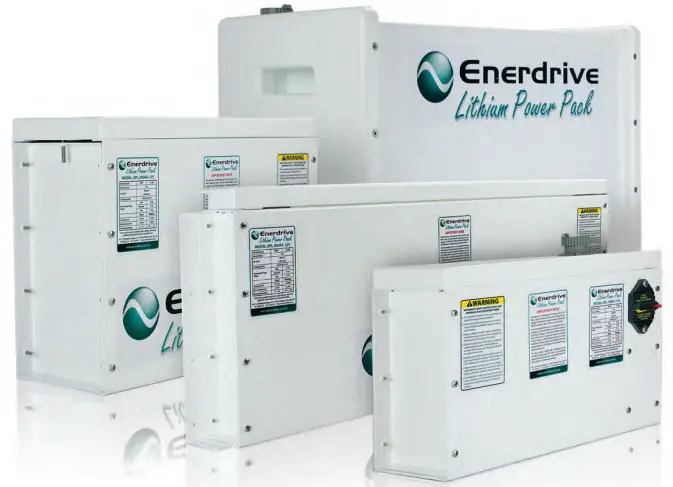 Enerdrive EPL BMS 12V CKPLUS Lithium Ion Battery System With ePro Plus Battery Monitor