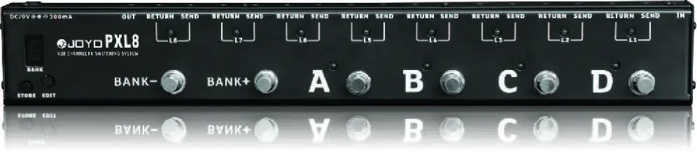 JOYO-PXL4-PXL8-Programable-FN-Pedal-Switching-System-image