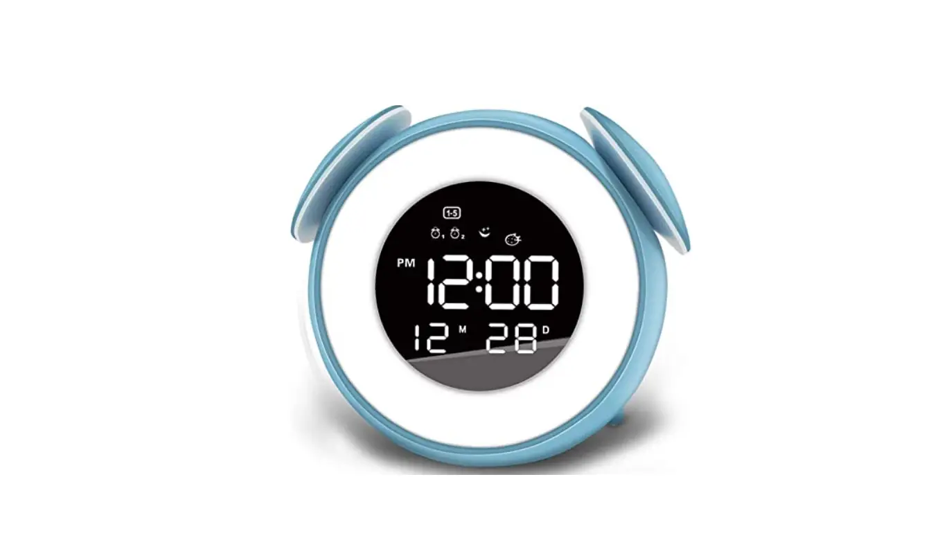 Fettlelife Fb10-rtr Digital Alarm Clock With Wake Up Light User Guide