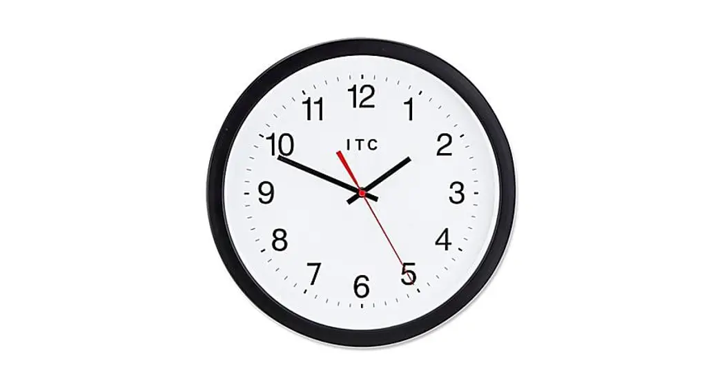 Uline Radio Controlled Wall Clock Instructions