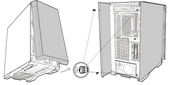 KOLINK Observatory Z RGB Super MIDI Tower Case 1