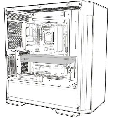 KOLINK Observatory Z RGB Super MIDI Tower Case 5